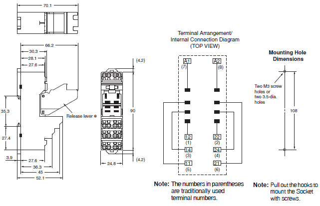 PYF- □□ -PU / PTF- □□ -PU / P2RF- □□ -PU 외형 치수 7 