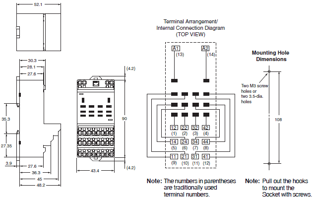 PYF- □□ -PU / PTF- □□ -PU / P2RF- □□ -PU 외형 치수 8 