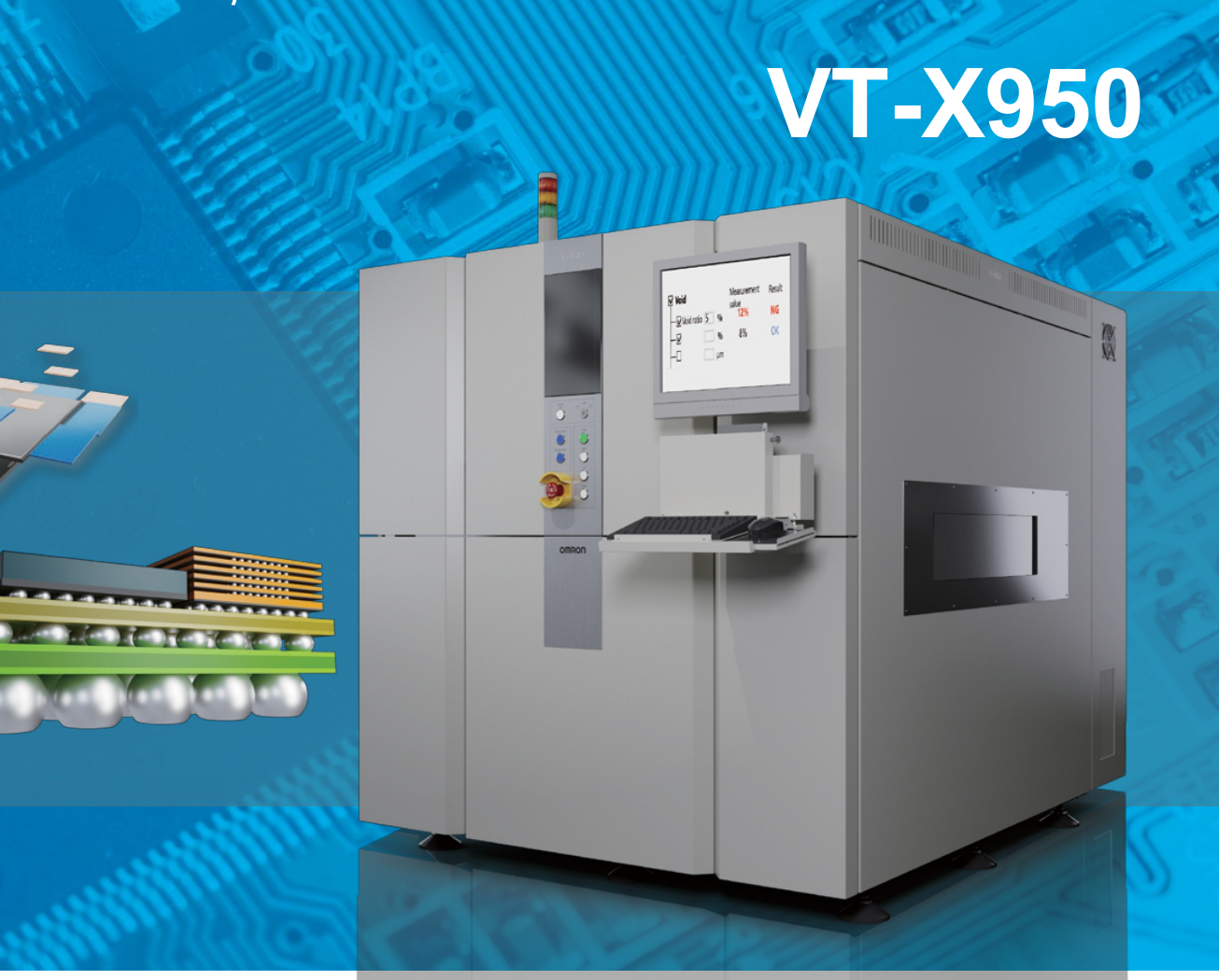 VT-X950 고속 CT형 X선 자동 검사 장치